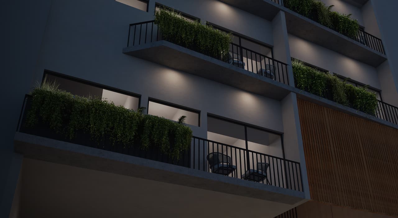 Playa del Carmen — arquitectura contemporánea