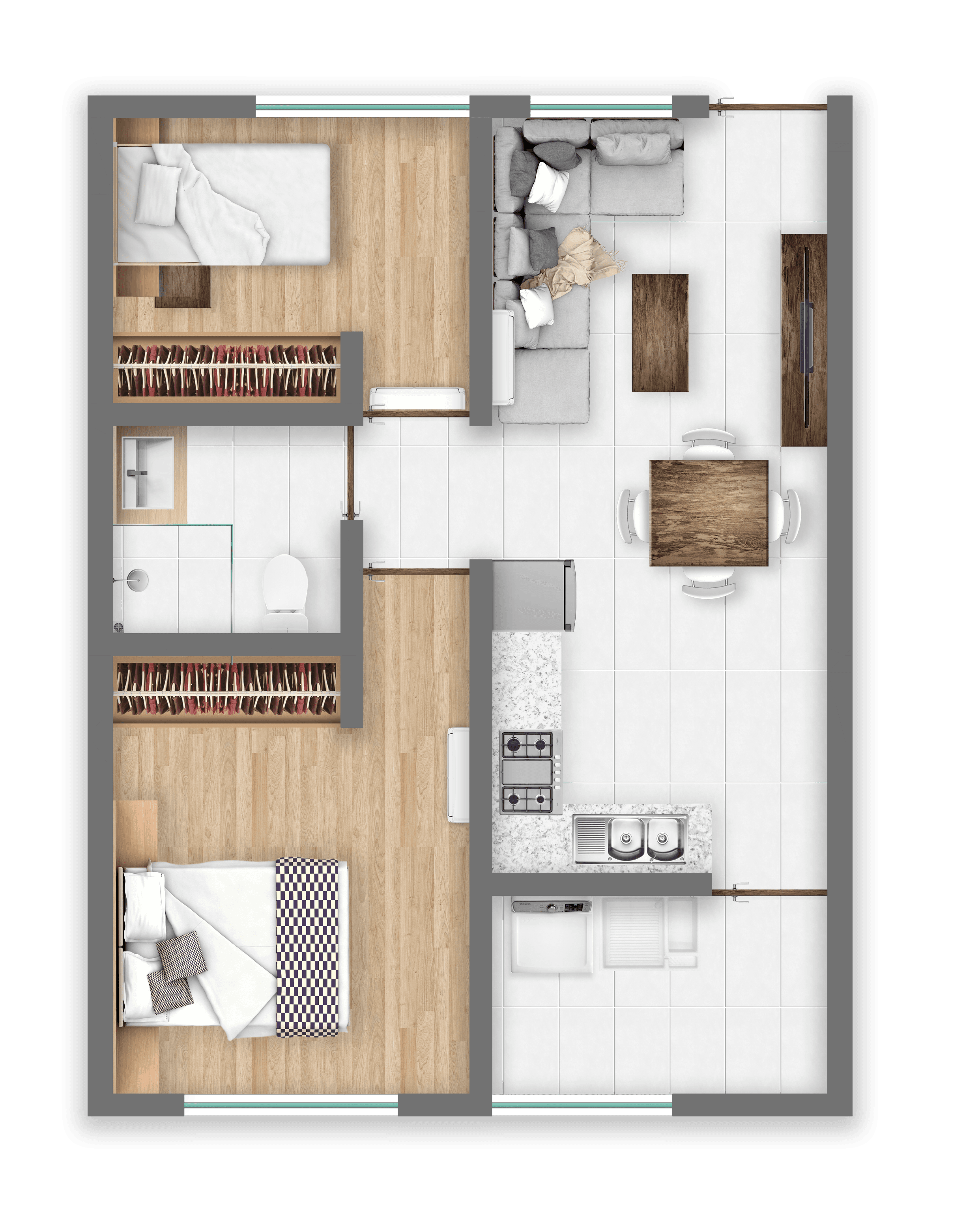 Recámara luminosa — Tipo 3